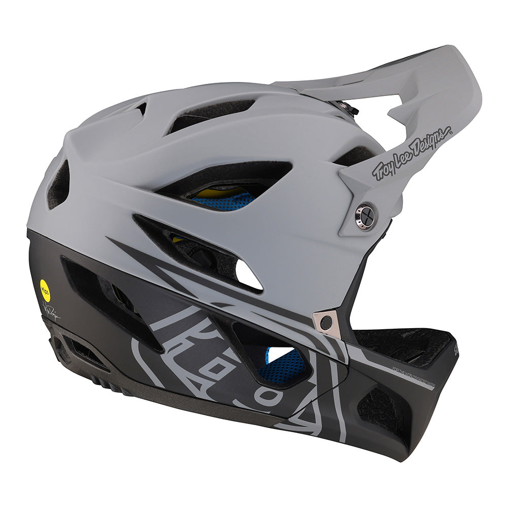 Troy Lee Stage Helmet W/MIPS Stealth Grey