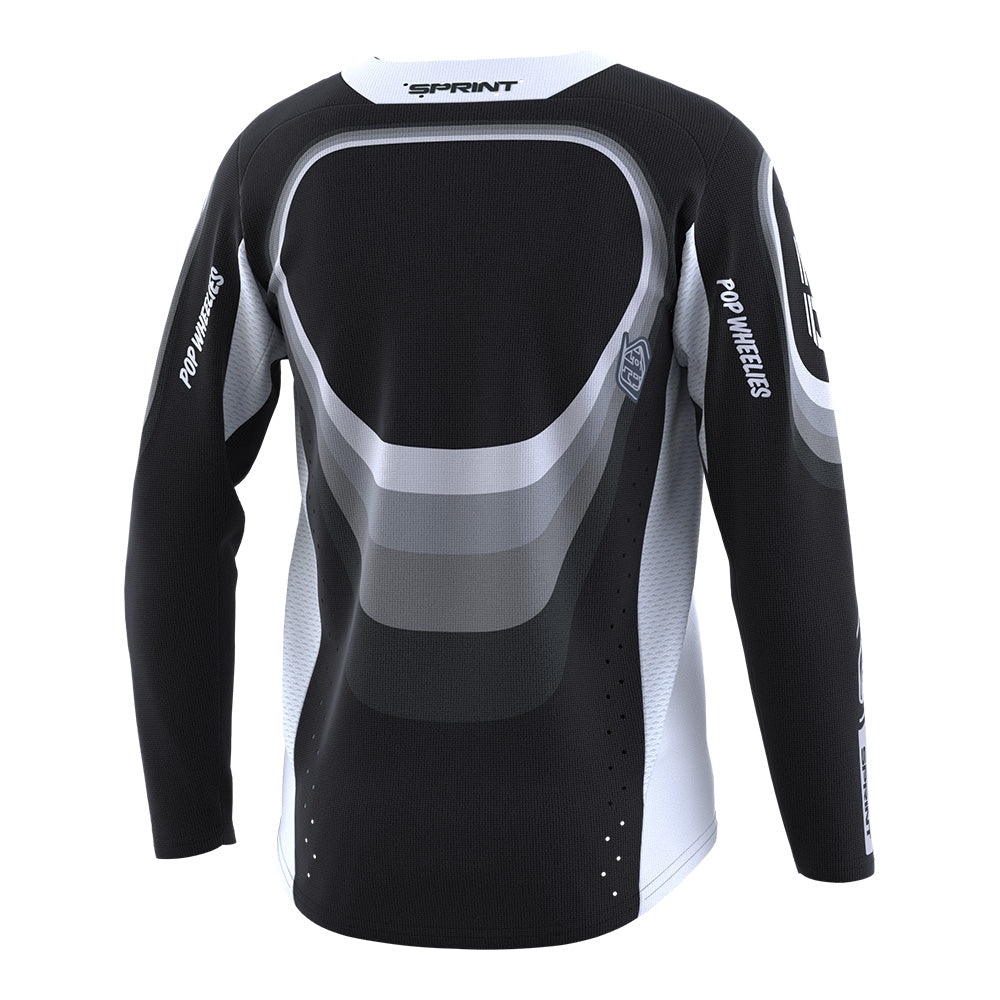Troy Lee Youth Sprint Jersey Reverb Black