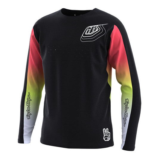 Troy Lee Youth Sprint Jersey Richter Black