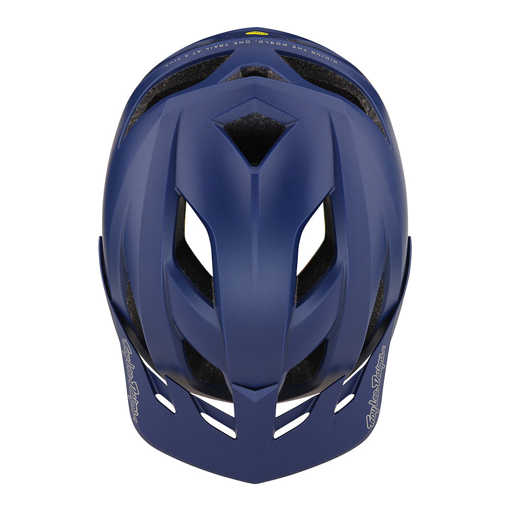 Troy Lee Youth Flowline Helmet W/MIPS Orbit Dk Blue