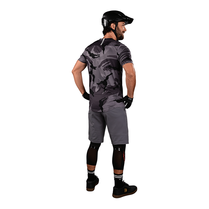 Troy Lee Flowline Short Shell Solid Charcoal