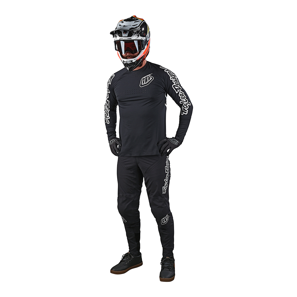 Troy Lee Sprint Ultra Jersey Mono Black