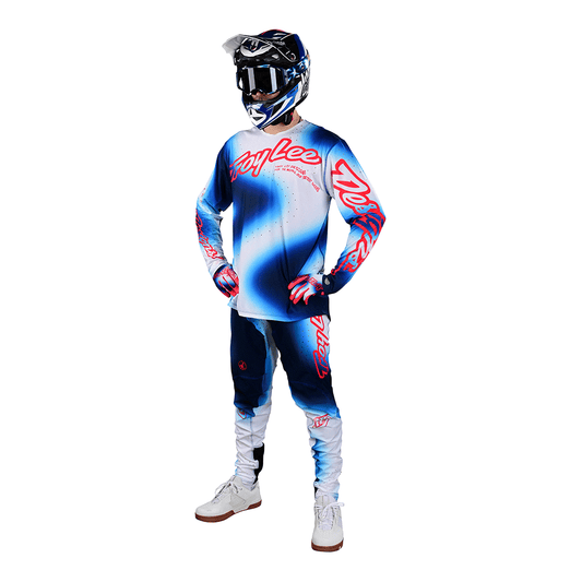 Troy Lee Sprint Ultra Jersey Lucid White / Blue