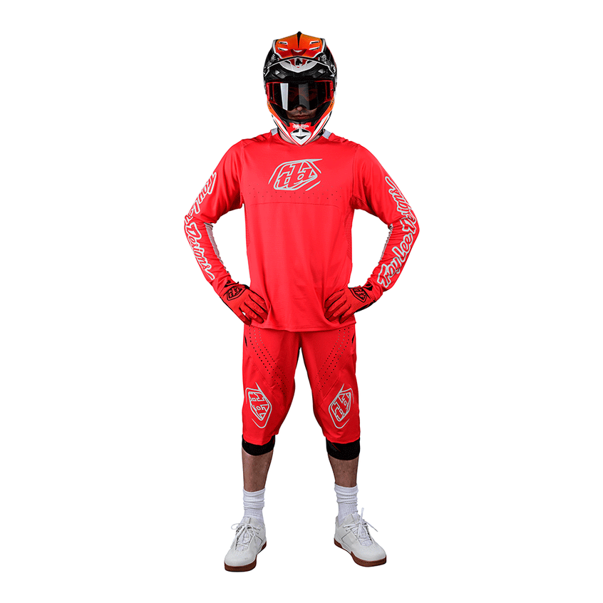 Troy Lee Sprint Jersey Icon Race Red