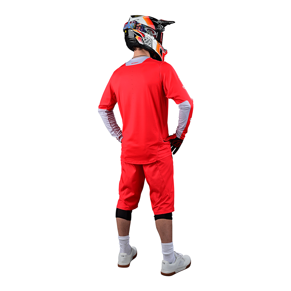 Troy Lee Sprint Jersey Icon Race Red