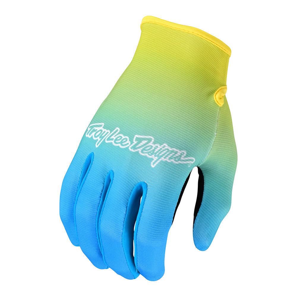 Troy Lee FLOWLINE GLOVE FAZE Blue/Yellow
