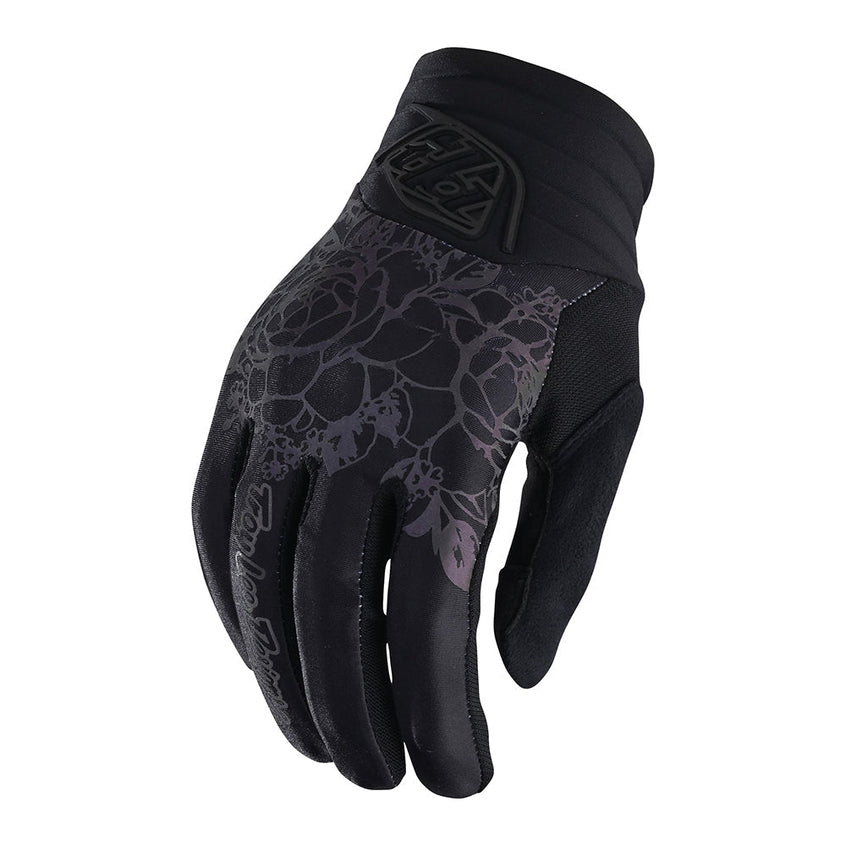Troy Lee WOMENS LUXE GLOVE FLORAL Black