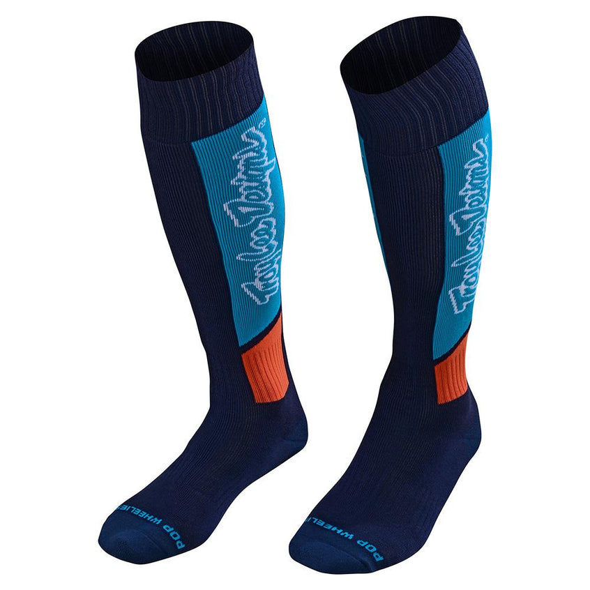 Troy Lee YOUTH GP MX THICK SOCK VOX Navy