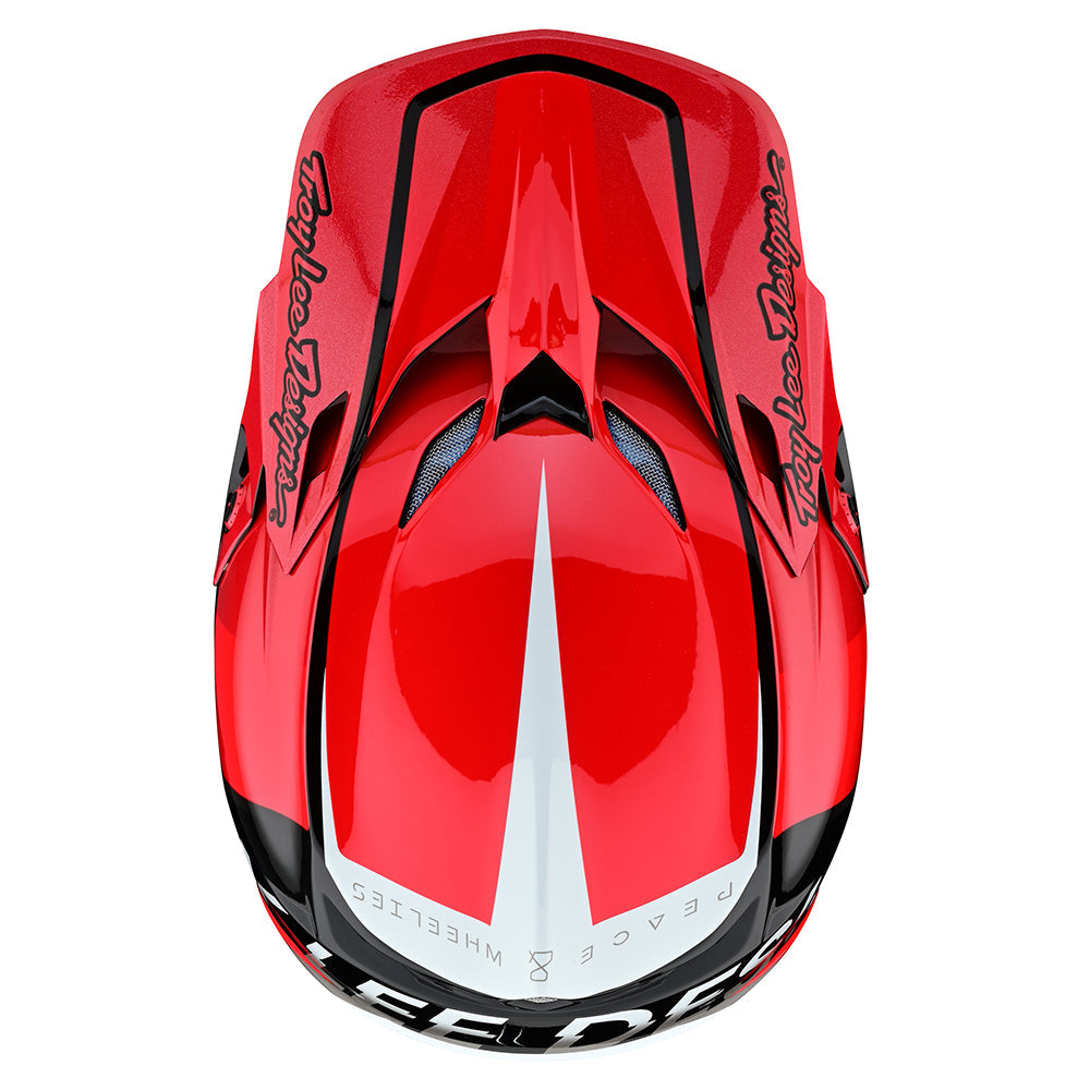 Troy Lee SE5 Composite Helmet W/MIPS Qualifier Red / Black