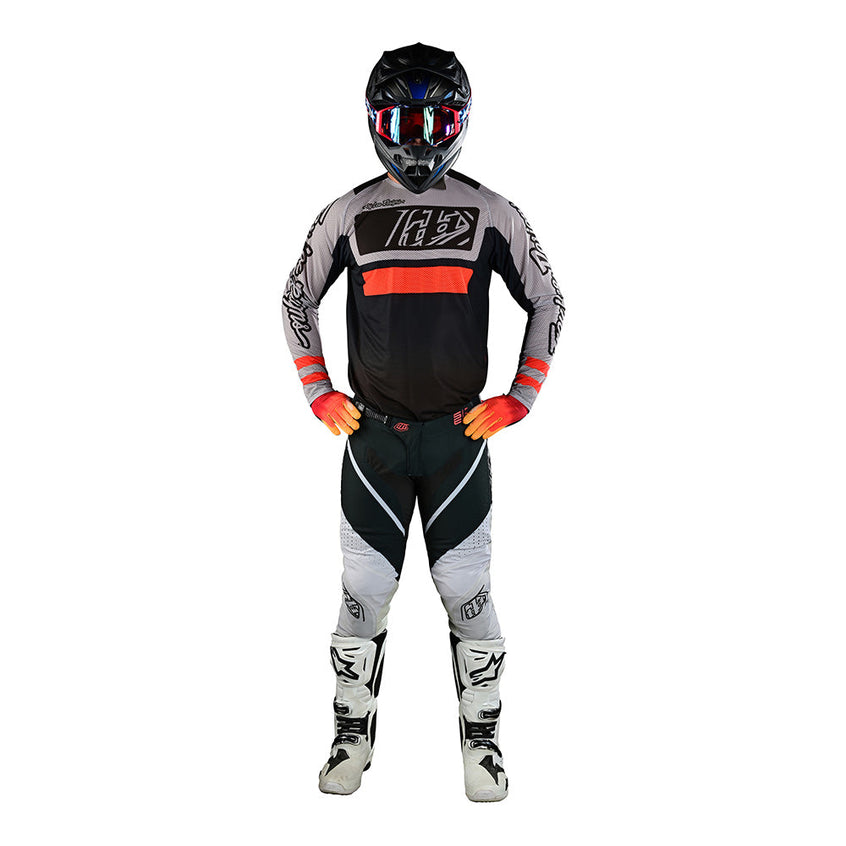 Troy Lee SE PRO AIR JERSEY LANES BLACK/ORANGE