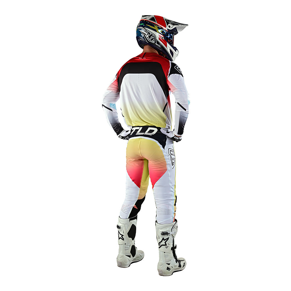 Troy Lee SE Ultra Pant Arc Acid Yellow / Red