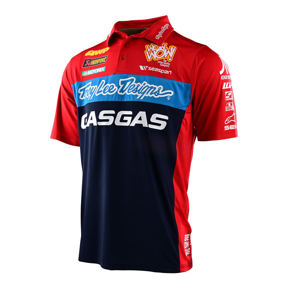 Troy Lee PIT SHIRT TLD GASGAS TEAM Red/Navy