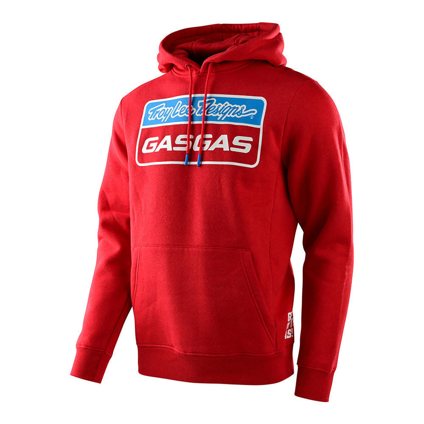 Pullover Hoodie TLD GasGas Team Stock Red Heather