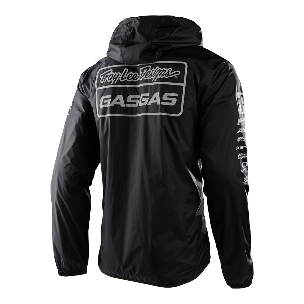 Troy Lee WATER RESISTANT WINDBREAKER TLD GASGAS TEAM Black