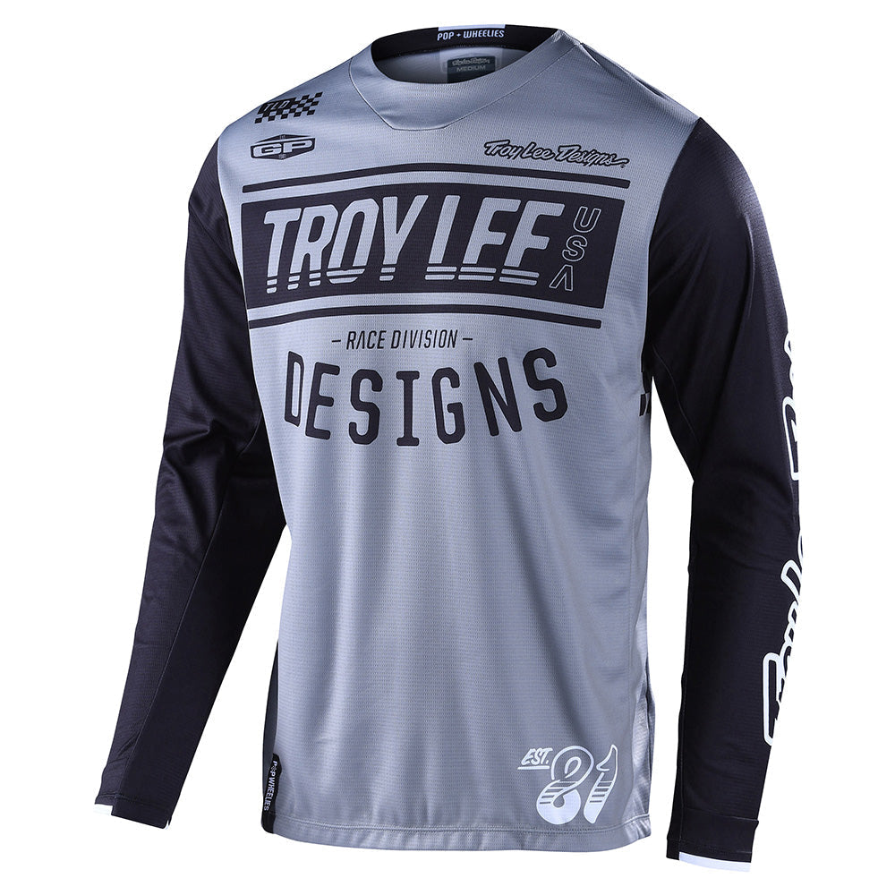 Troy Lee GP JERSEY RACE 81 Grey