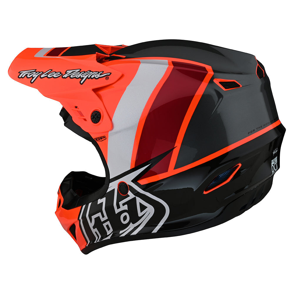 Troy Lee YOUTH GP HELMET NOVA Glo Orange