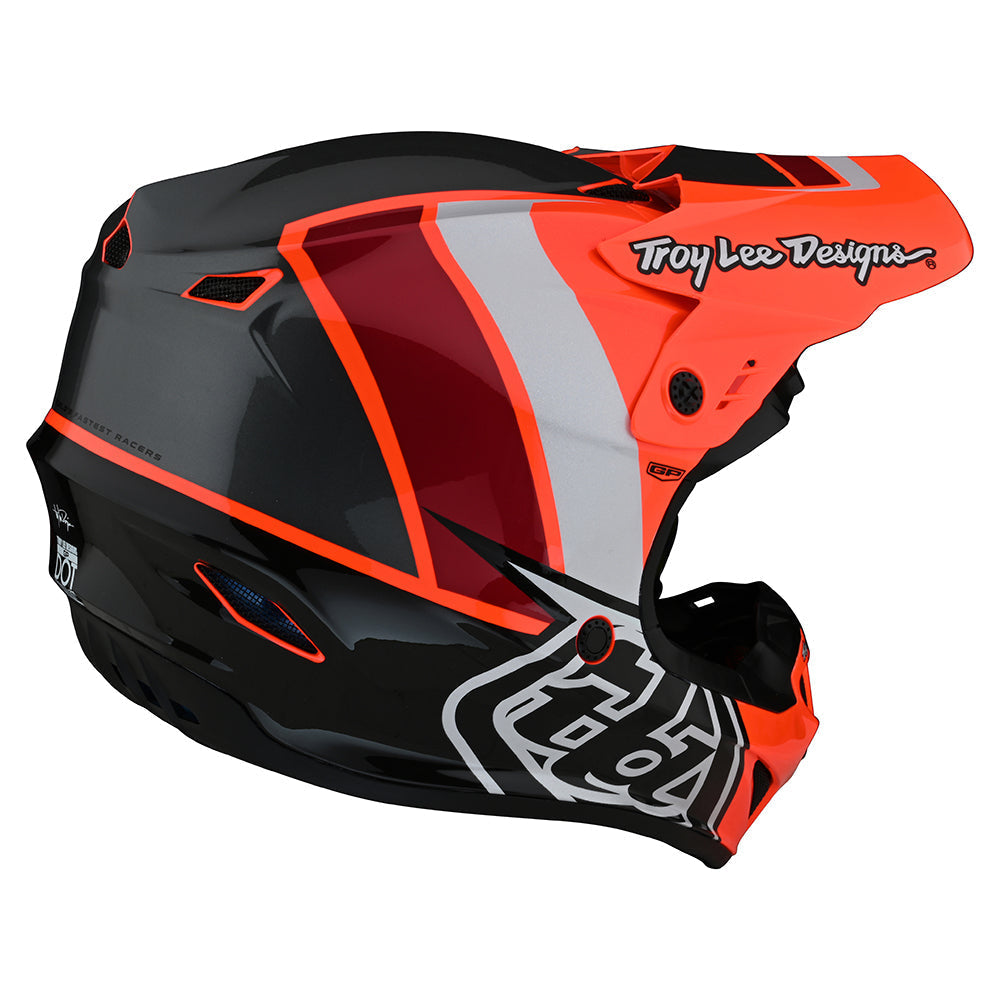 Troy Lee YOUTH GP HELMET NOVA Glo Orange