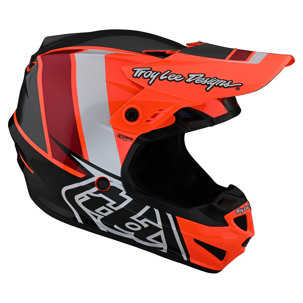 Troy Lee YOUTH GP HELMET NOVA Glo Orange