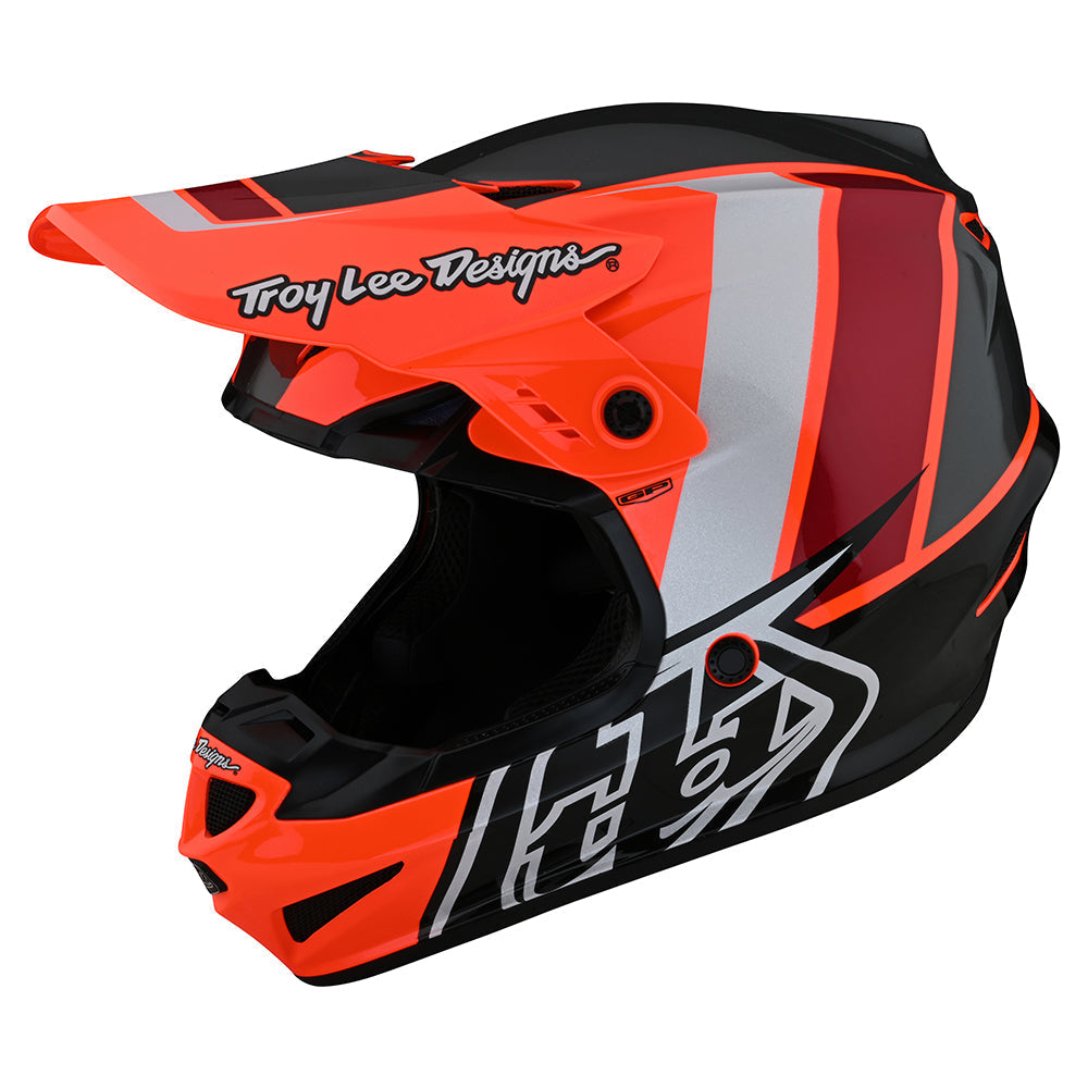 Troy Lee YOUTH GP HELMET NOVA Glo Orange