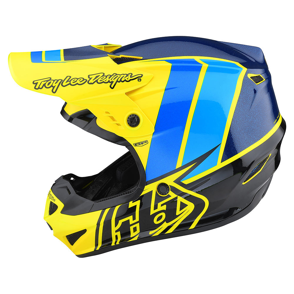 Troy Lee YOUTH GP HELMET NOVA Flo Yellow