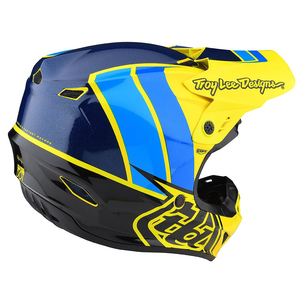Troy Lee YOUTH GP HELMET NOVA Flo Yellow