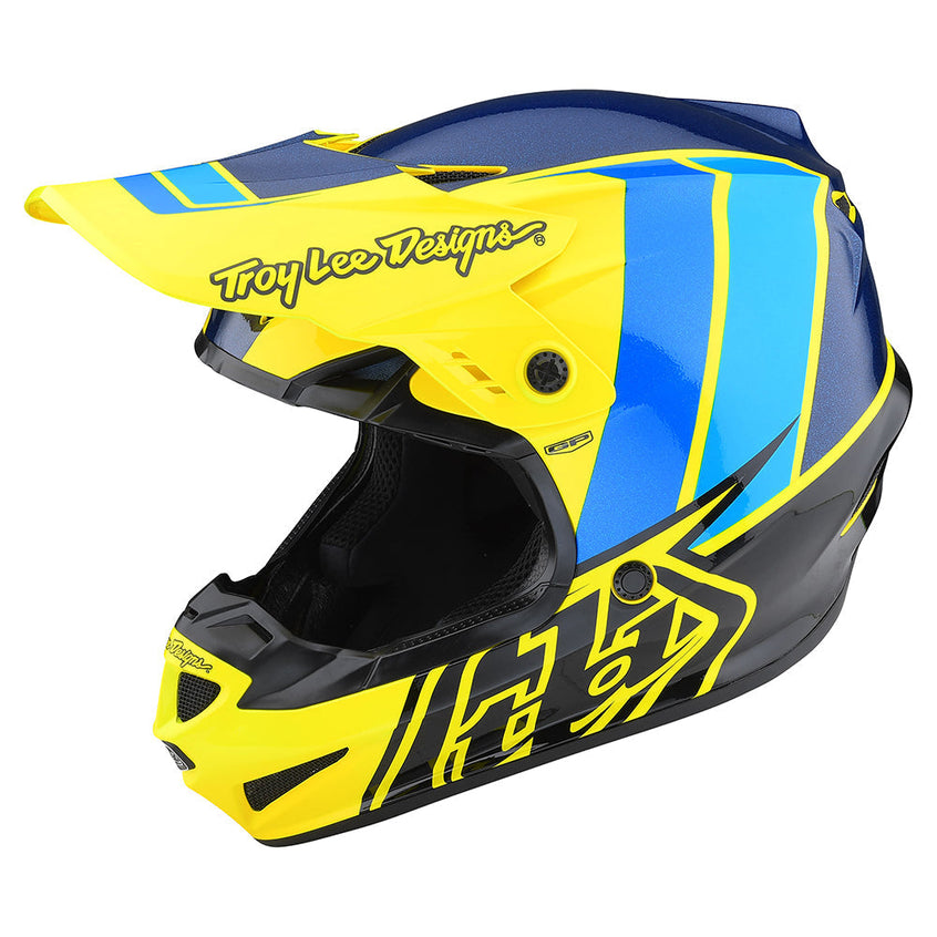 Troy Lee YOUTH GP HELMET NOVA Flo Yellow