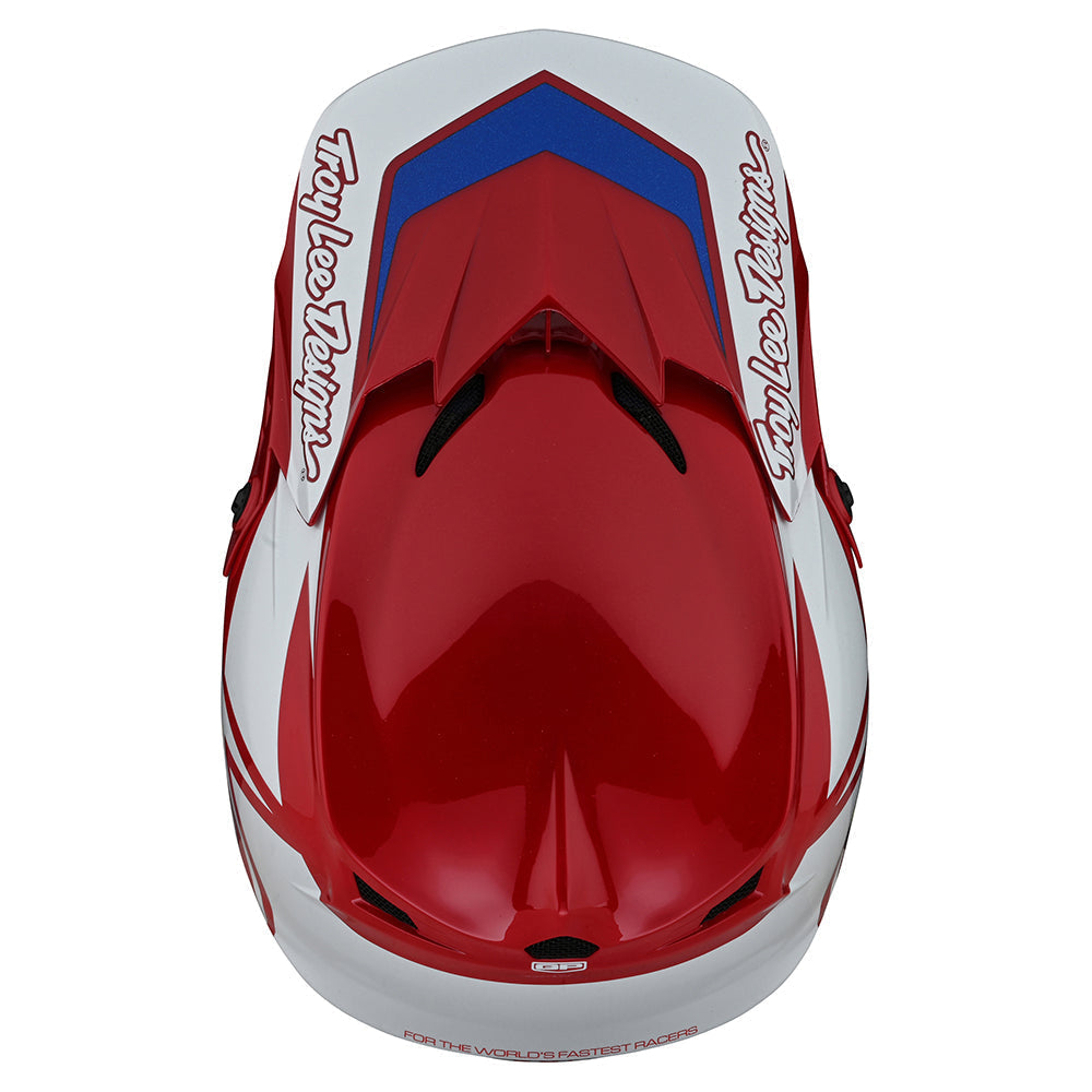Troy Lee GP Helmet Overload Red / White