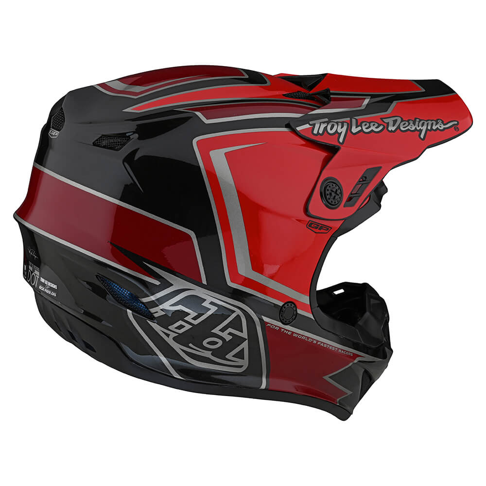 Troy Lee GP HELMET NO MIPS RITN Red