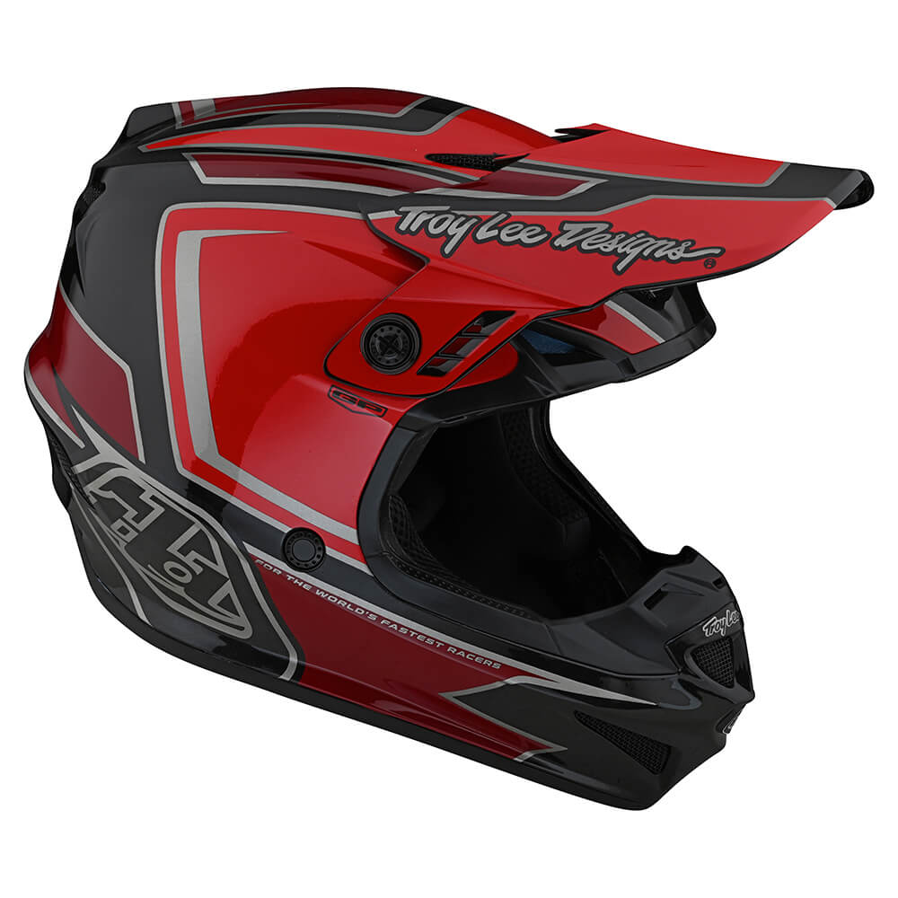 Troy Lee GP HELMET NO MIPS RITN Red