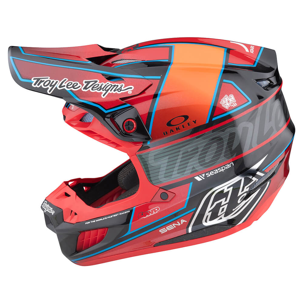 Troy Lee SE5 CARBON HELMET W/MIPS Red