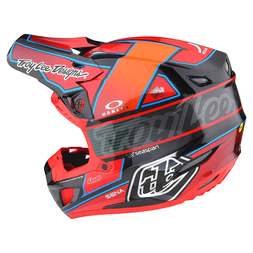 Troy Lee SE5 CARBON HELMET W/MIPS Red