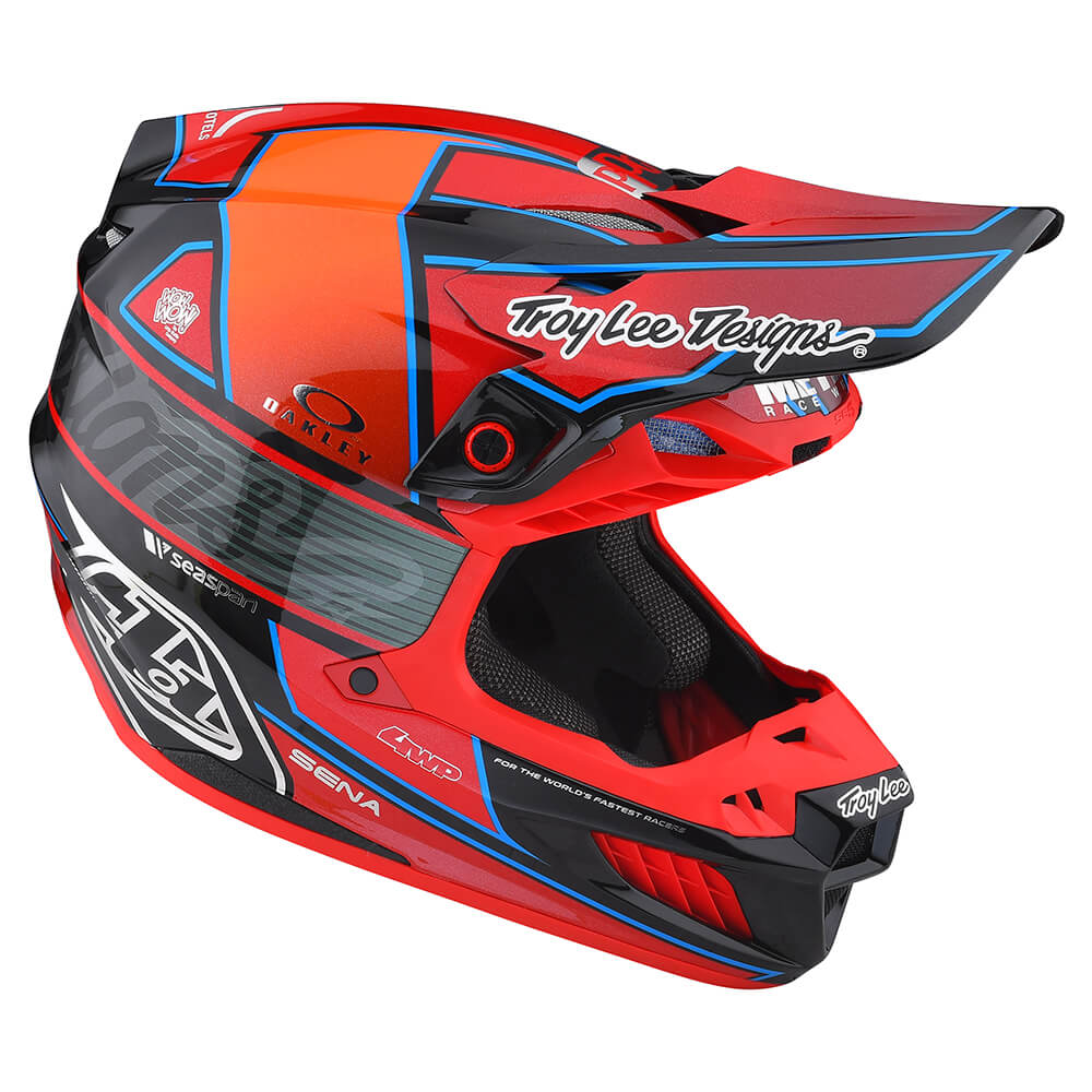 Troy Lee SE5 CARBON HELMET W/MIPS Red