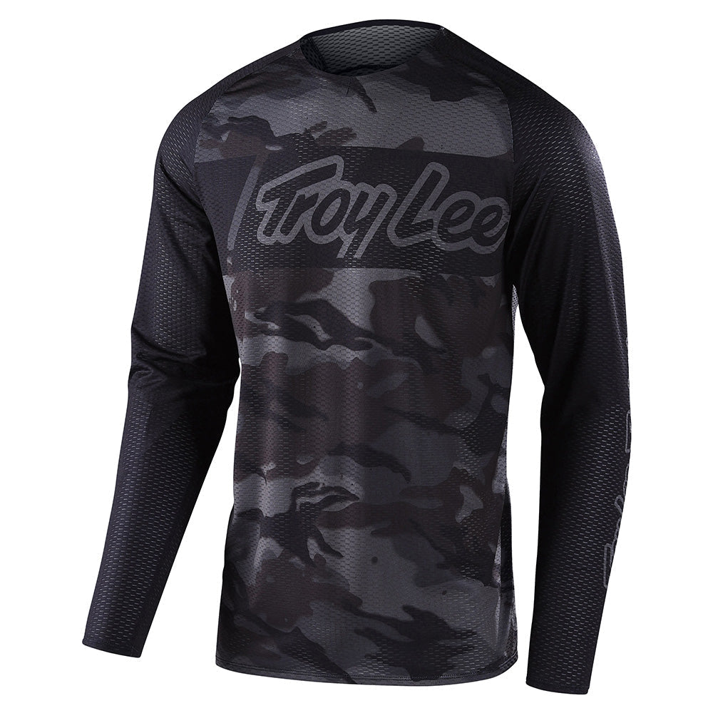 Troy Lee SE PRO AIR JERSEY VOX CAMO Black