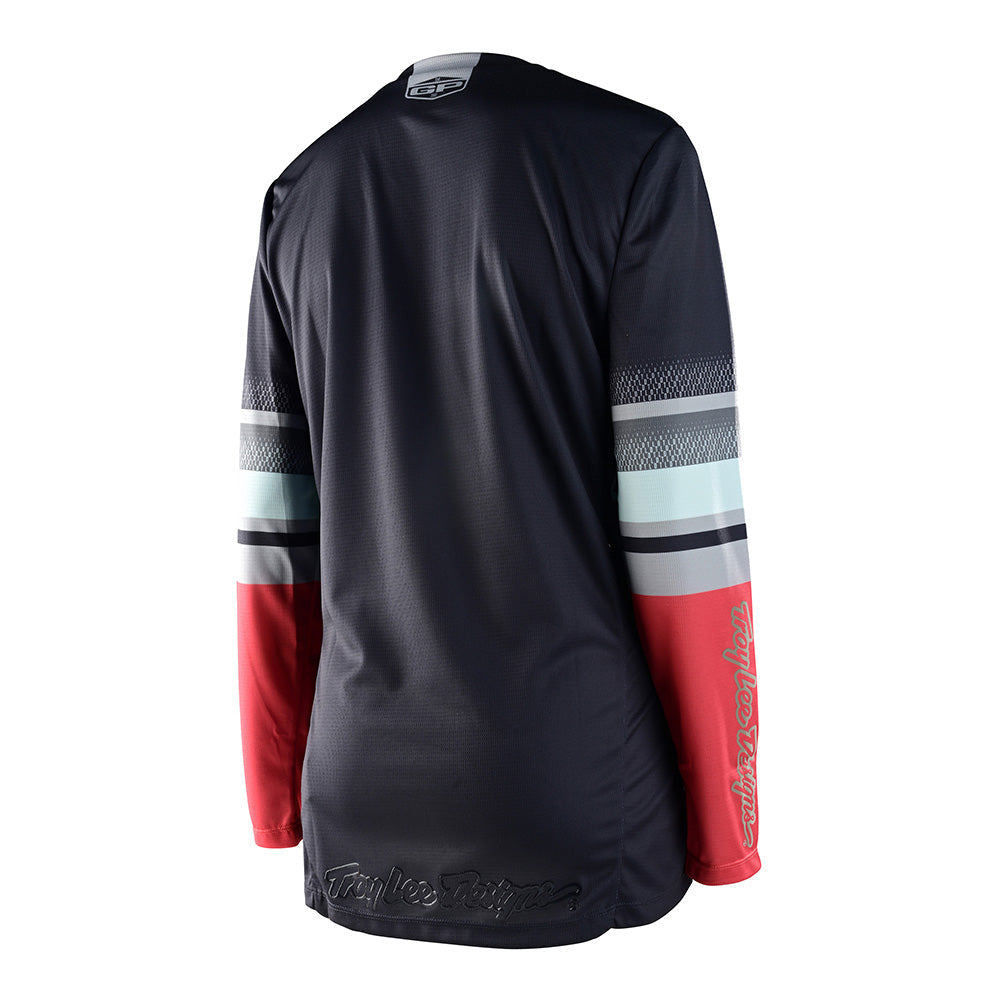Troy Lee WOMENS GP JERSEY WARPED Charcoal