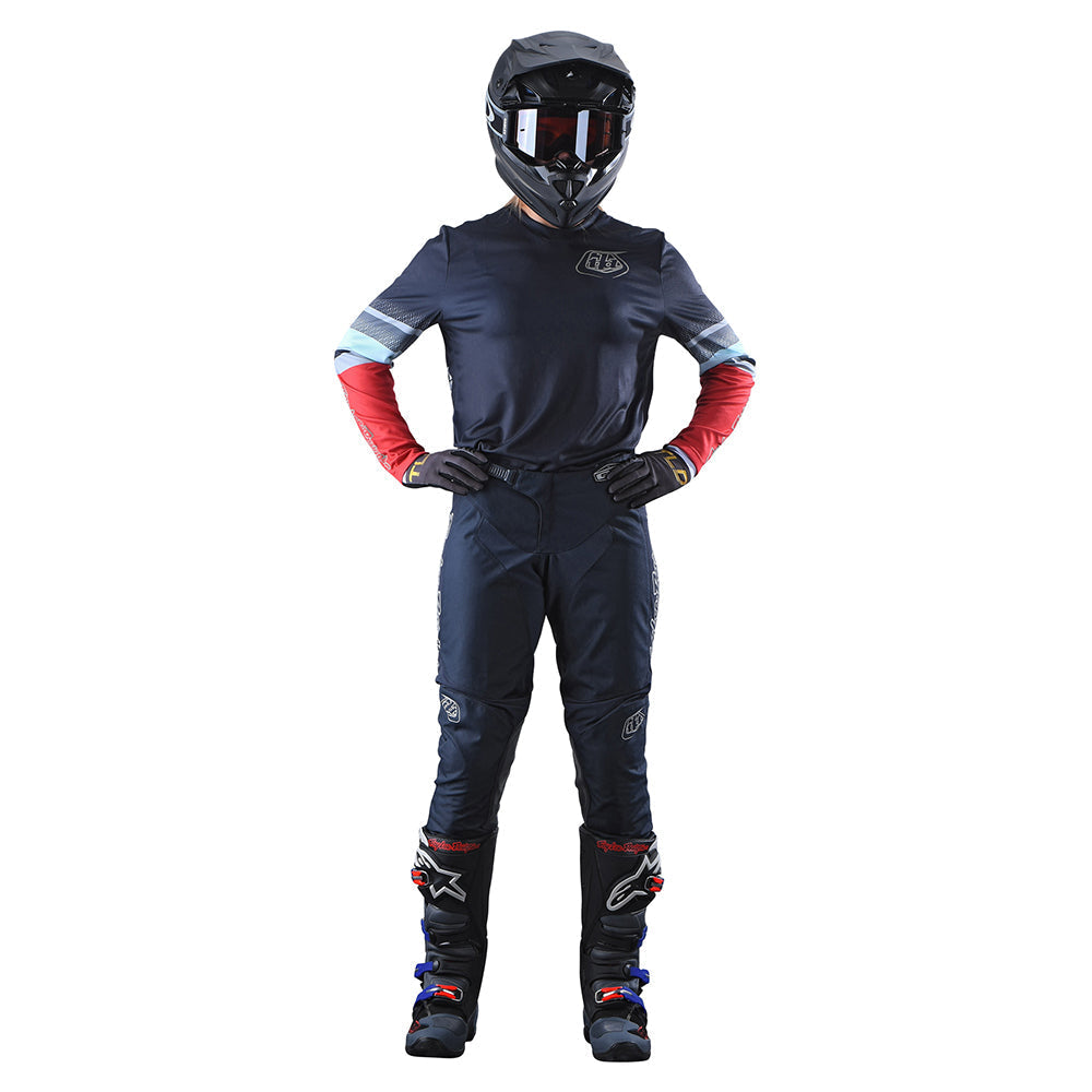 Troy Lee WOMENS GP JERSEY WARPED Charcoal