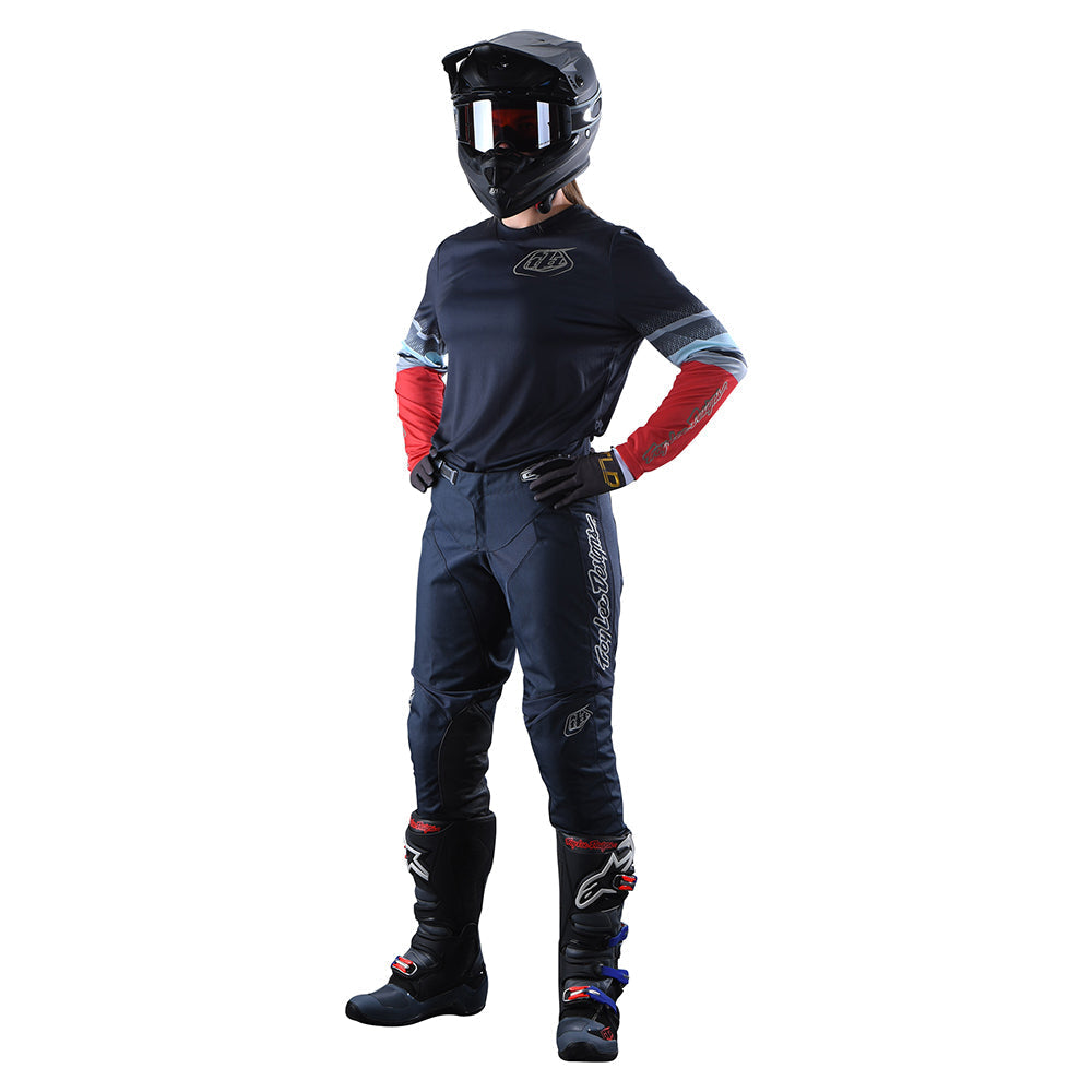 Troy Lee WOMENS GP JERSEY WARPED Charcoal