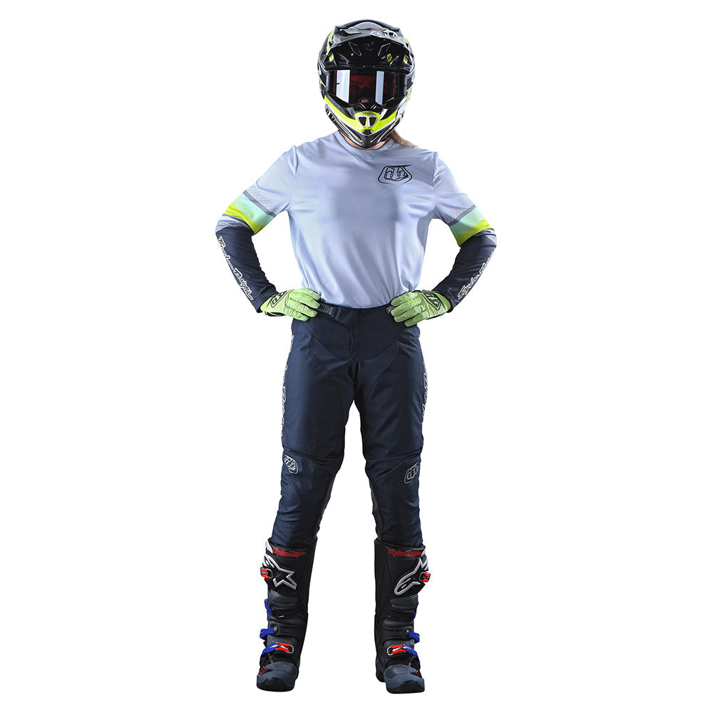 Troy Lee WOMENS GP JERSEY WARPED White