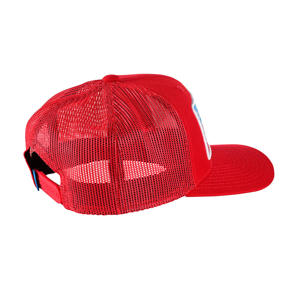 Troy Lee Curve Snapback TLD GasGas Team Stock Red