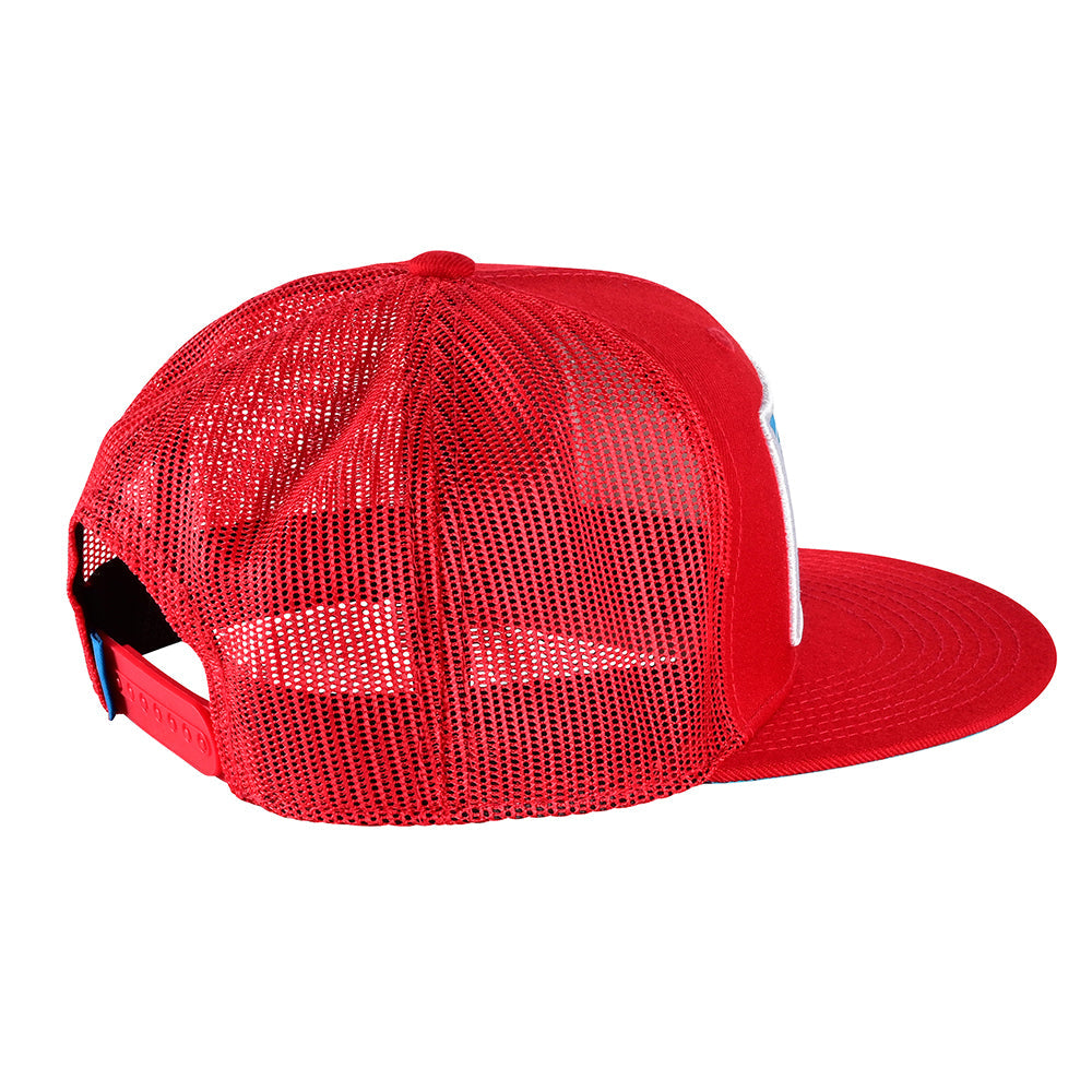 Troy Lee Snapback Hat TLD GasGas Team Stock Red