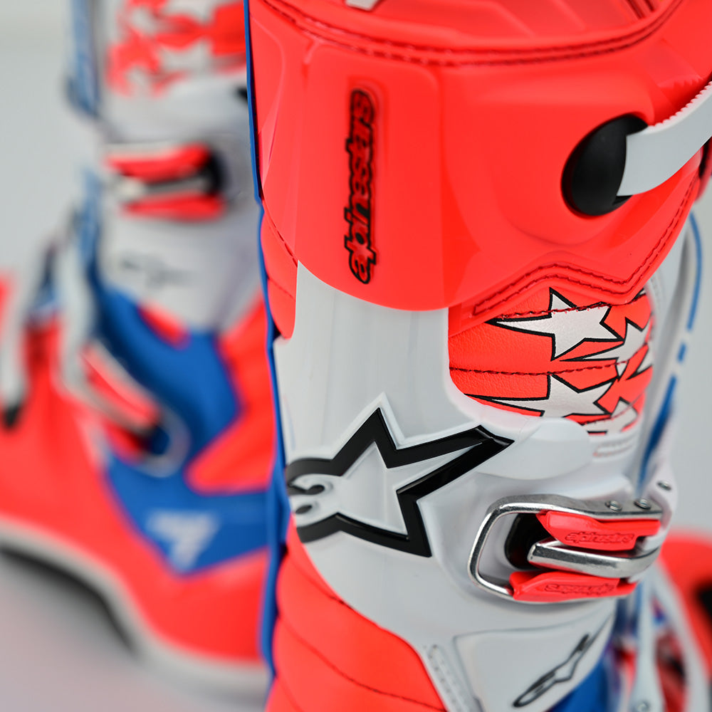 Alpinestars tech 7 red white blue store
