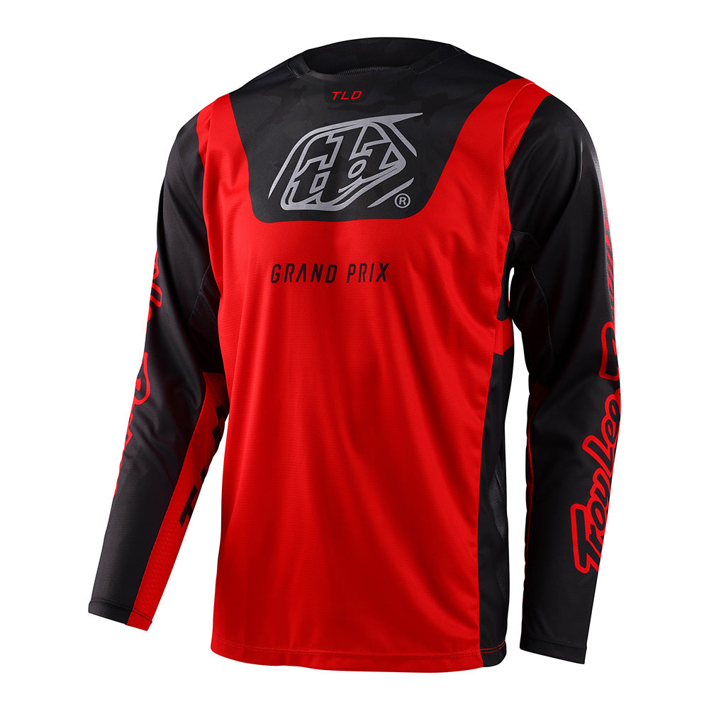 Troy Lee GP Pro Jersey Blends Camo Red / Black