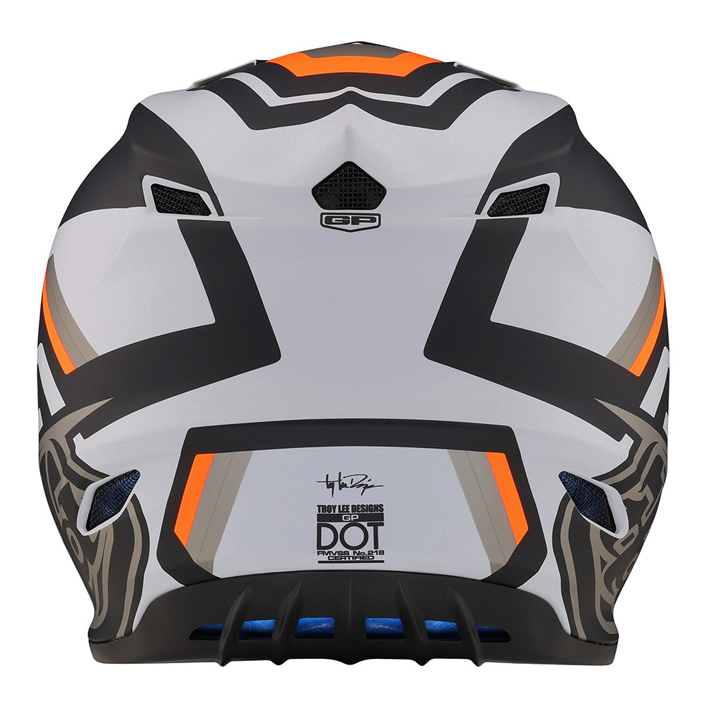 Troy Lee GP Helmet Apex Grey / Orange