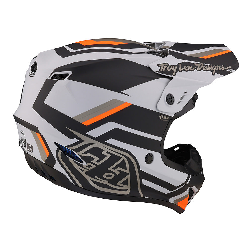 Troy Lee GP Helmet Apex Grey / Orange