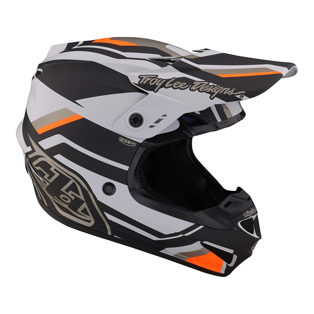Troy Lee GP Helmet Apex Grey / Orange
