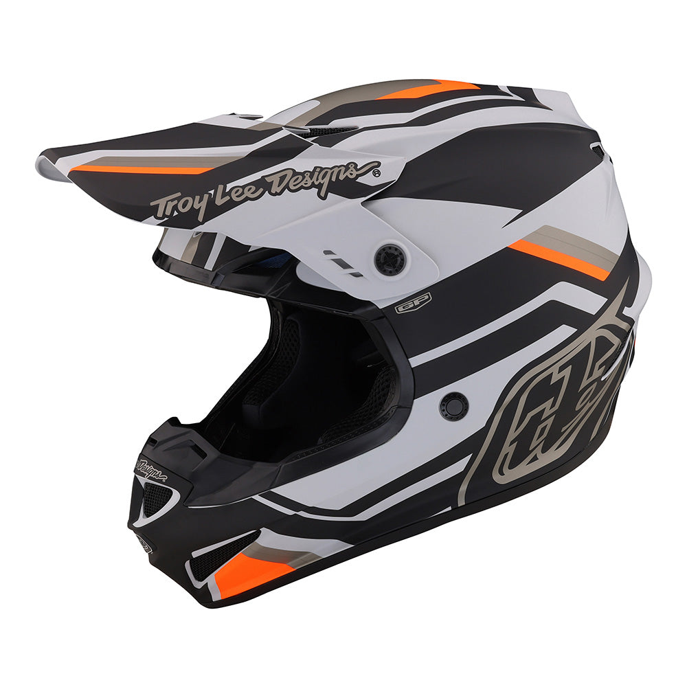 Troy Lee GP Helmet Apex Grey / Orange
