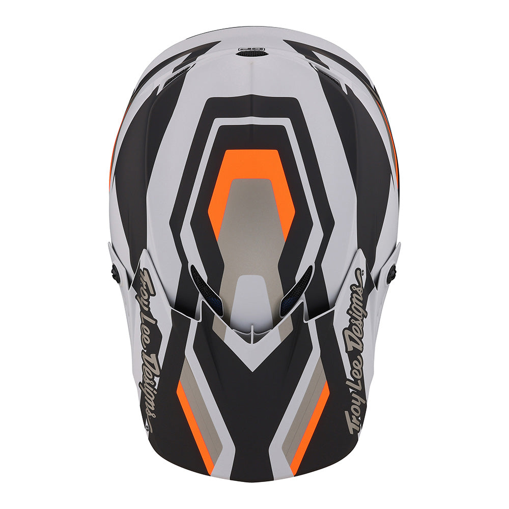 Troy Lee GP Helmet Apex Grey / Orange