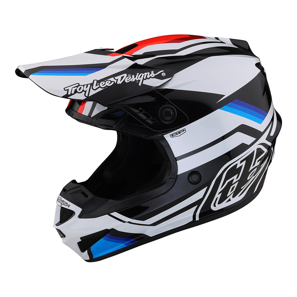 Troy Lee GP Helmet Apex White / Blue