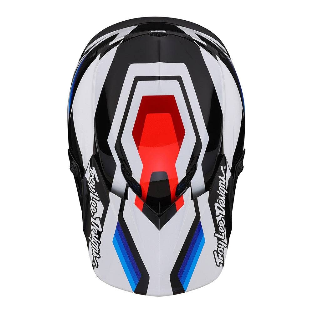 Troy Lee GP Helmet Apex White / Blue