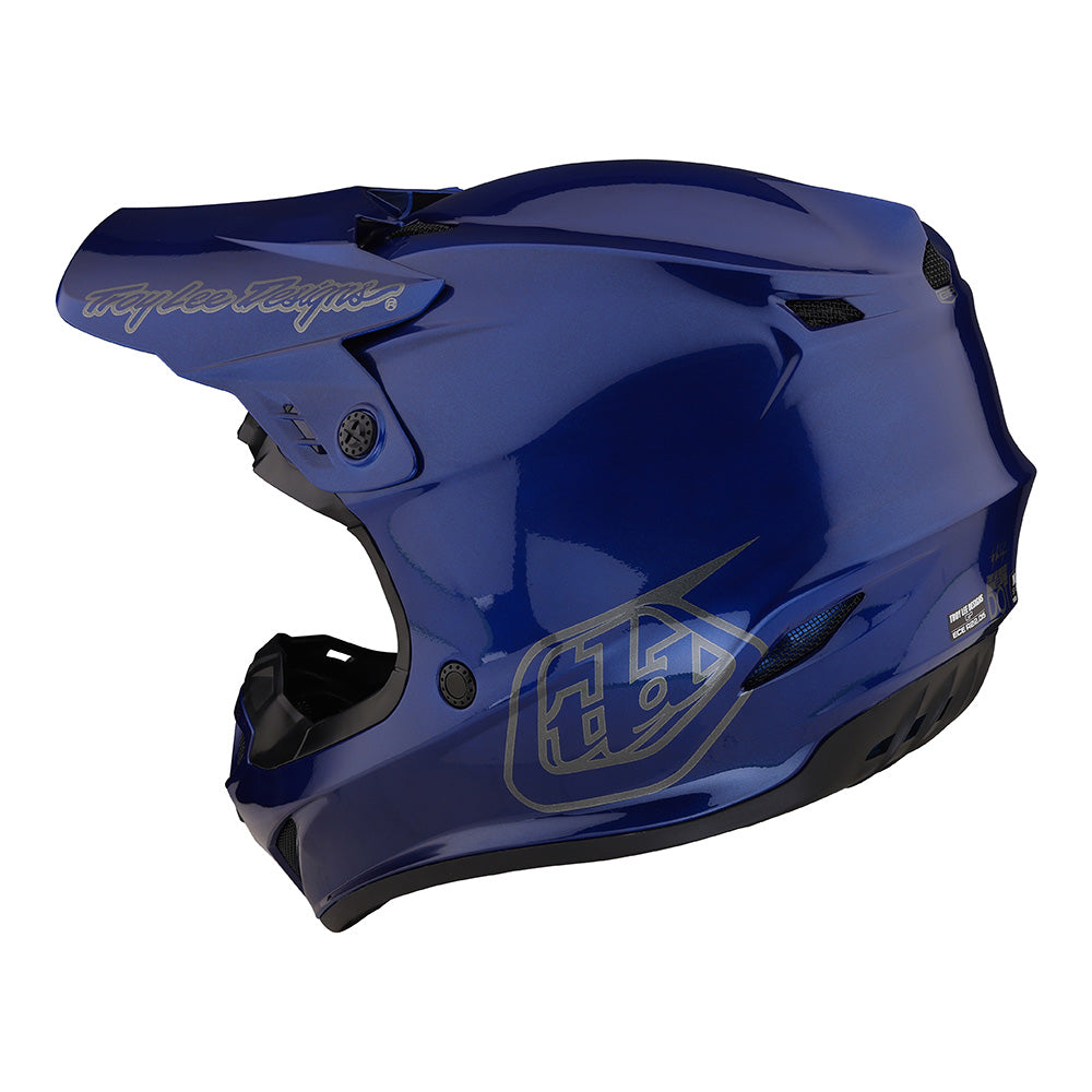 Troy Lee GP Helmet Mono Blue