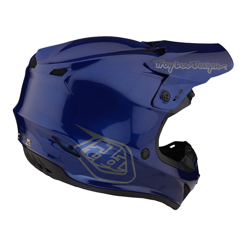 Troy Lee GP Helmet Mono Blue